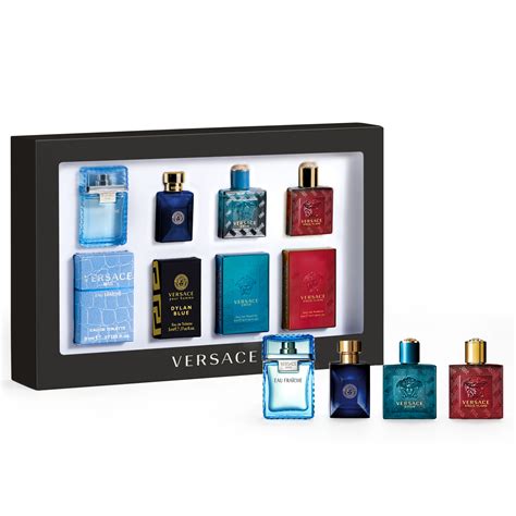 versace cologne small bottle|versace mini cologne gift set.